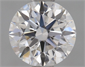 Lab Grown Diamond 0.71 Carats, Round with Ideal Cut, D Color, VVS2 Clarity and Certified by IGI