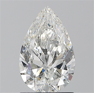 Picture of Natural Diamond 1.20 Carats, Pear with  Cut, F Color, SI2 Clarity and Certified by GIA