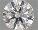 Natural Diamond 0.40 Carats, Round with Excellent Cut, E Color, SI2 Clarity and Certified by IGI