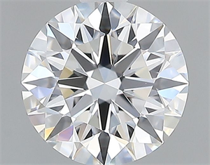 Picture of Lab Grown Diamond 1.12 Carats, Round with Ideal Cut, D Color, VS1 Clarity and Certified by IGI