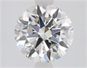 Lab Grown Diamond 1.50 Carats, Round with Ideal Cut, G Color, VS1 Clarity and Certified by IGI