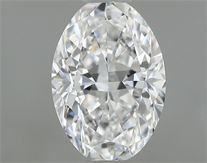 Picture of Natural Diamond 0.50 Carats, Oval with  Cut, D Color, VVS2 Clarity and Certified by GIA