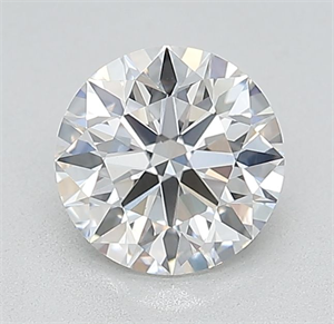 Picture of Lab Grown Diamond 1.09 Carats, Round with Ideal Cut, D Color, VVS2 Clarity and Certified by IGI