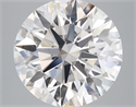 Lab Grown Diamond 4.52 Carats, Round with Ideal Cut, D Color, VS1 Clarity and Certified by IGI