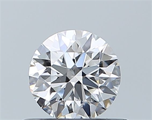 Picture of Natural Diamond 0.43 Carats, Round with Excellent Cut, E Color, VS2 Clarity and Certified by GIA