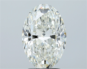 Picture of Natural Diamond 3.02 Carats, Oval with  Cut, I Color, VS2 Clarity and Certified by GIA