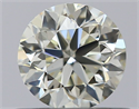 Natural Diamond 0.50 Carats, Round with Very Good Cut, M Color, VS1 Clarity and Certified by GIA