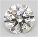 Diamante Natural 0.55 quilates, Redondo , Color I, claridad VVS1 y certificado GIA