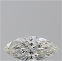 Natural Diamond 2.01 Carats, Marquise with  Cut, I Color, SI2 Clarity and Certified by GIA