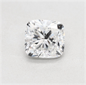 Natural Diamond 3.56 Carats, Cushion with  Cut, H Color, SI2 Clarity and Certified by GIA