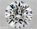 Diamante Natural 0.54 quilates, Redondo , Color I, claridad VVS2 y certificado GIA