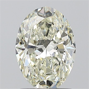 Picture of Natural Diamond 1.20 Carats, Oval with  Cut, J Color, VS2 Clarity and Certified by IGI