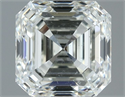Natural Diamond 1.02 Carats, Asscher with  Cut, I Color, SI1 Clarity and Certified by IGI
