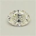 Diamante Natural 0.42 quilates, Ovalado , Color I, claridad VS1 y certificado GIA