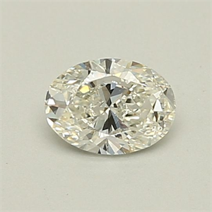 Foto Diamante Natural 0.42 quilates, Ovalado , Color I, claridad VS1 y certificado GIA de