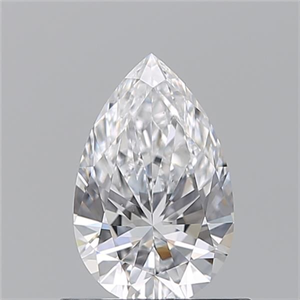 Picture of Natural Diamond 0.70 Carats, Pear with  Cut, D Color, VS1 Clarity and Certified by GIA