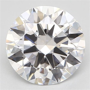 Picture of Natural Diamond 1.07 Carats, Round with Excellent Cut, D Color, VVS1 Clarity and Certified by GIA