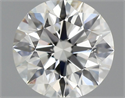 Natural Diamond 0.90 Carats, Round with Excellent Cut, G Color, VS2 Clarity and Certified by IGI