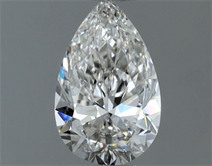 Picture of Natural Diamond 0.60 Carats, Pear with  Cut, I Color, VS2 Clarity and Certified by GIA