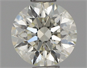 Natural Diamond 0.50 Carats, Round with Excellent Cut, J Color, SI2 Clarity and Certified by IGI