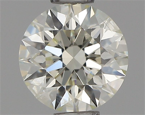 Picture of Natural Diamond 0.50 Carats, Round with Excellent Cut, J Color, SI2 Clarity and Certified by IGI