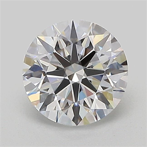 Picture of Lab Grown Diamond 1.09 Carats, Round with Ideal Cut, D Color, VVS2 Clarity and Certified by IGI