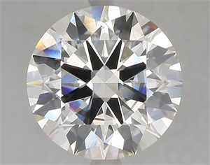 Picture of Lab Grown Diamond 4.53 Carats, Round with Ideal Cut, H Color, VS2 Clarity and Certified by IGI