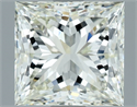 Diamante Natural 3.01 quilates, Princesa , Color K, claridad VVS2 y certificado IGI