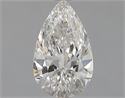 Natural Diamond 0.71 Carats, Pear with  Cut, F Color, VS1 Clarity and Certified by GIA