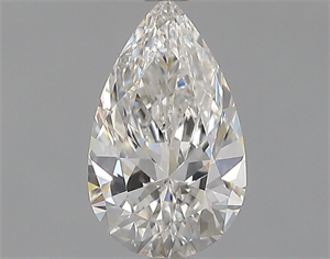 Picture of Natural Diamond 0.71 Carats, Pear with  Cut, F Color, VS1 Clarity and Certified by GIA