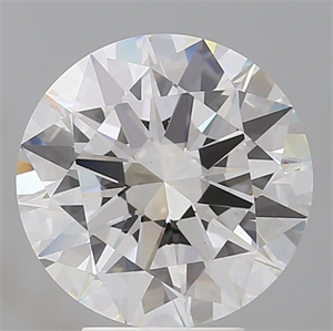 Picture of Lab Grown Diamond 4.59 Carats, Round with Excellent Cut, D Color, VS1 Clarity and Certified by IGI