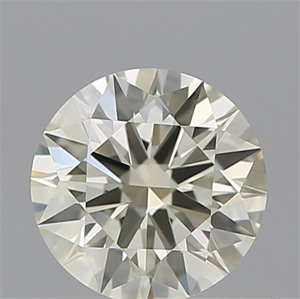 Picture of Natural Diamond 0.57 Carats, Round with Excellent Cut, K Color, VVS2 Clarity and Certified by IGI