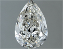 Natural Diamond 1.21 Carats, Pear with  Cut, H Color, SI1 Clarity and Certified by IGI