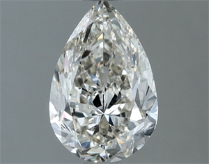 Picture of Natural Diamond 1.21 Carats, Pear with  Cut, H Color, SI1 Clarity and Certified by IGI
