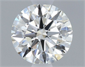 Diamante Natural 0.51 quilates, Redondo , Color F, claridad VVS2 y certificado IGI