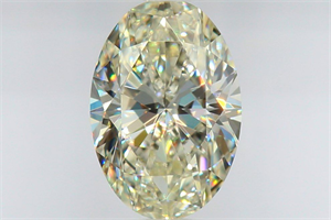 Picture of Natural Diamond 1.01 Carats, Oval with  Cut, L Color, VVS2 Clarity and Certified by GIA