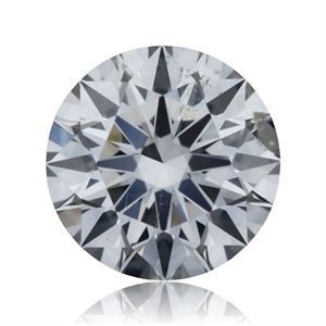 Foto Diamante Natural 0.58 quilates, Redondo , Color E, claridad I1 y certificado GIA de
