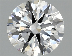 Picture of Lab Grown Diamond 1.34 Carats, Round with Ideal Cut, F Color, VS2 Clarity and Certified by IGI