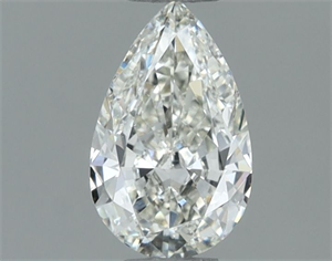 Picture of Natural Diamond 0.50 Carats, Pear with  Cut, I Color, VS2 Clarity and Certified by IGI