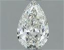 Natural Diamond 0.50 Carats, Pear with  Cut, I Color, VS2 Clarity and Certified by IGI