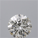 Natural Diamond 0.50 Carats, Round with Excellent Cut, I Color, IF Clarity and Certified by GIA