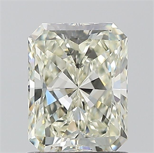 Picture of Natural Diamond 1.20 Carats, Radiant with  Cut, L Color, VS2 Clarity and Certified by GIA