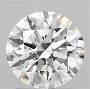 Picture of Lab Grown Diamond 1.72 Carats, Round with Ideal Cut, D Color, VS1 Clarity and Certified by IGI