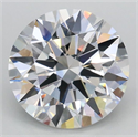Del inventario de diamantes de laboratorio, 2.01 quilates, Redondo , Color E, claridad VVS2 y certificado IGI