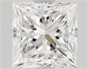Diamante Natural 0.90 quilates, Princesa , Color D, claridad VS1 y certificado GIA