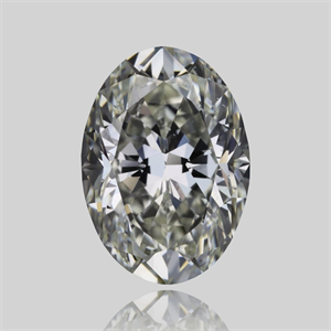 Picture of Natural Diamond 1.51 Carats, Oval with  Cut, J Color, VS2 Clarity and Certified by GIA