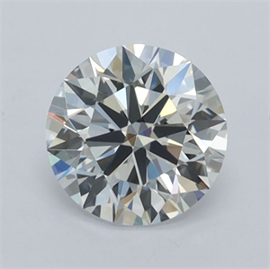 Picture of Lab Grown Diamond 1.05 Carats, Round with Ideal Cut, D Color, VVS1 Clarity and Certified by IGI