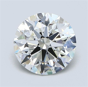 Foto Diamante Natural 1.60 quilates, Redondo , Color G, claridad VS2 y certificado GIA de
