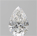 Natural Diamond 3.60 Carats, Pear with  Cut, F Color, SI2 Clarity and Certified by GIA