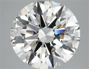 Picture of Lab Grown Diamond 4.54 Carats, Round with Ideal Cut, G Color, SI1 Clarity and Certified by IGI